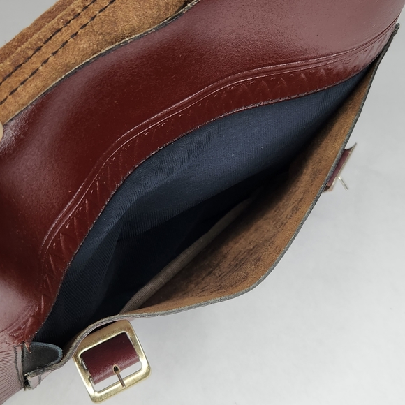 Vintage Cartoon Character Leather Portfolio Bag Collectible Looney Tunes Disney - Picture 6 of 7